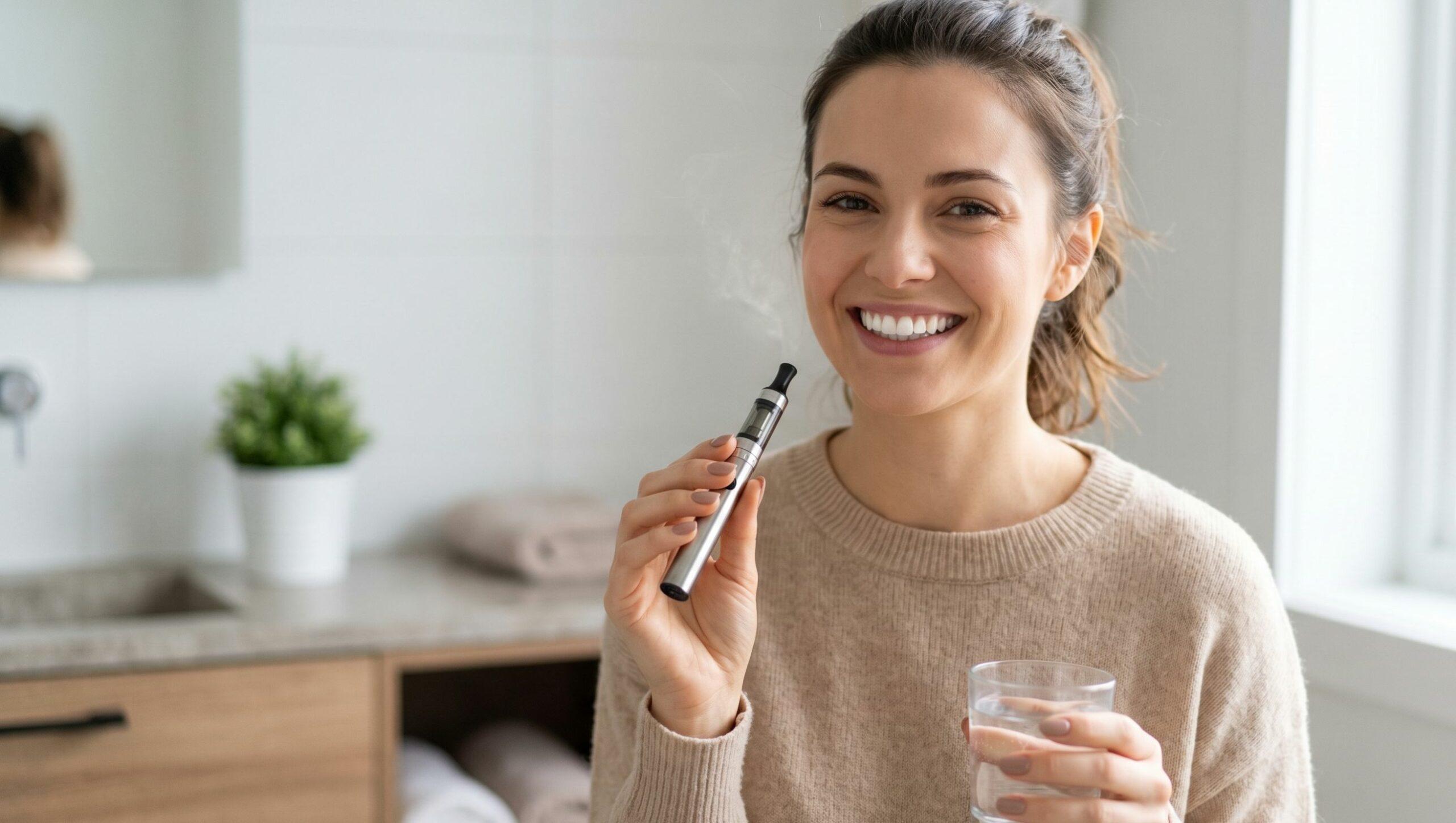 Sigaretta elettronica e denti: i danni nascosti