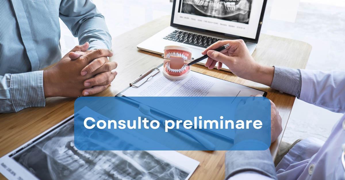 Consulenza odontoiatrica preliminare